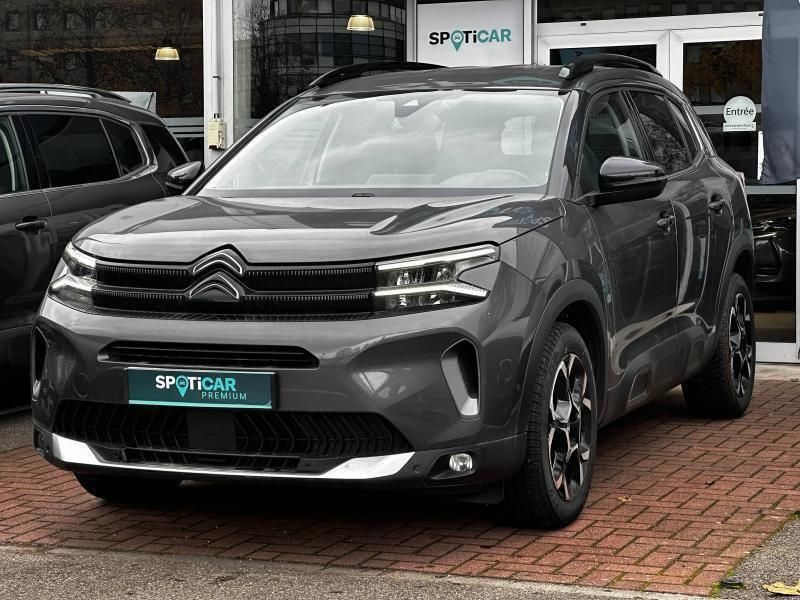 Gris Utilisé 2024 Citroën C5 Aircross PureTech SUV | 24 989 € (Prix juste) - Image 1/3