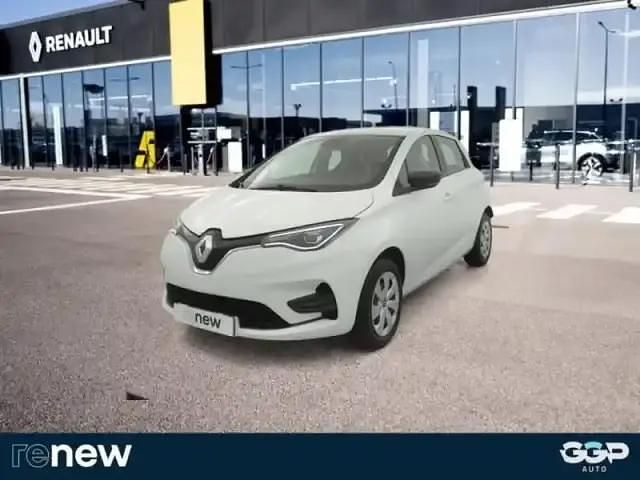 Blanc glacier Occasion 2020 Renault Zoe Life Citadine | 9 399 € (Bon prix) - Image 1/4