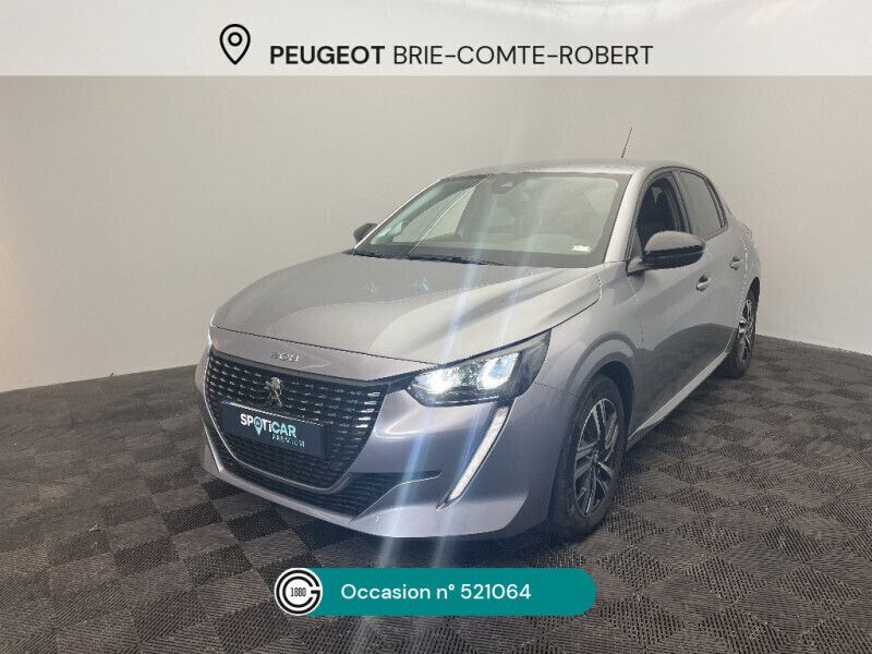Gris Utilisé 2023 Peugeot 208 Allure Citadine | 16 990 € (Prix assez cher) - Image 1/4