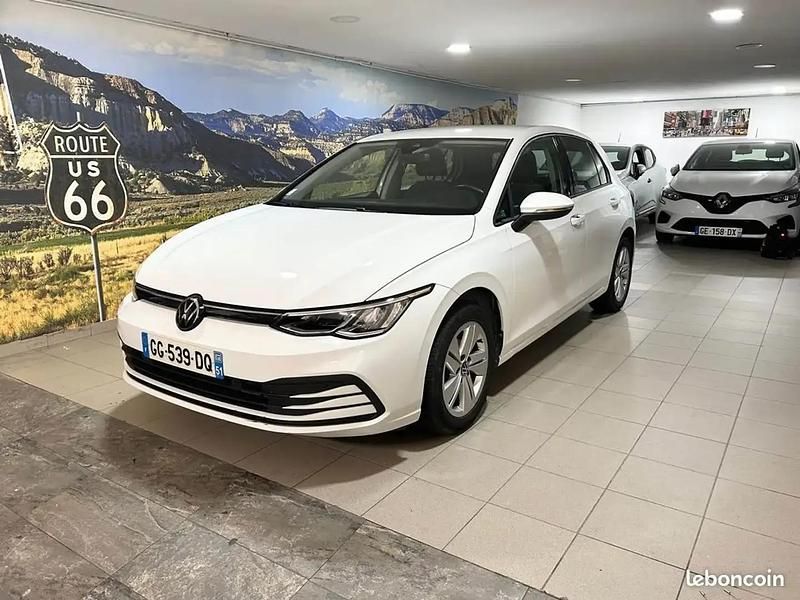 Blanc Utilisé 2022 VW Golf VIII Berline | 18 990 € (Super prix) - Image 1/4