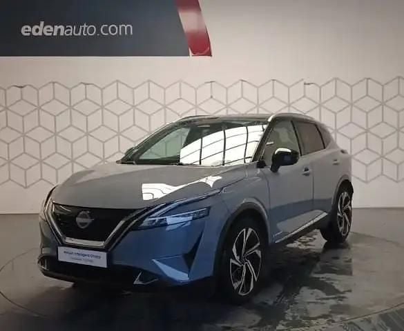 Gris Occasion 2022 Nissan Qashqai SUV | 28 990 € (Prix cher) - Image 1/4