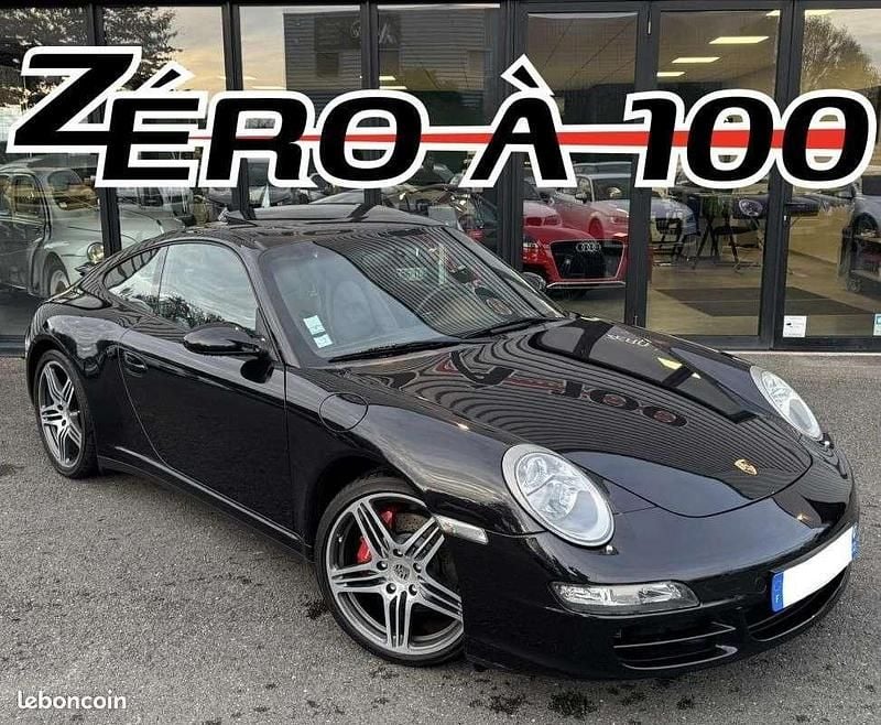 Occasion Porsche 911 Carrera 4S 356 ch (261 kW) 2007 Noir Coupé
