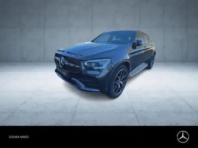 Gris graphite métallisé Occasion 2021 Mercedes GLC300 AMG line Coupé | 47 900 € (Prix juste) - Image 1/4