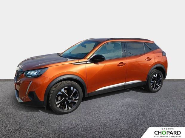 Orange Utilisé 2022 Peugeot 2008 Allure SUV | 19 900 € (Prix juste) - Image 1/4