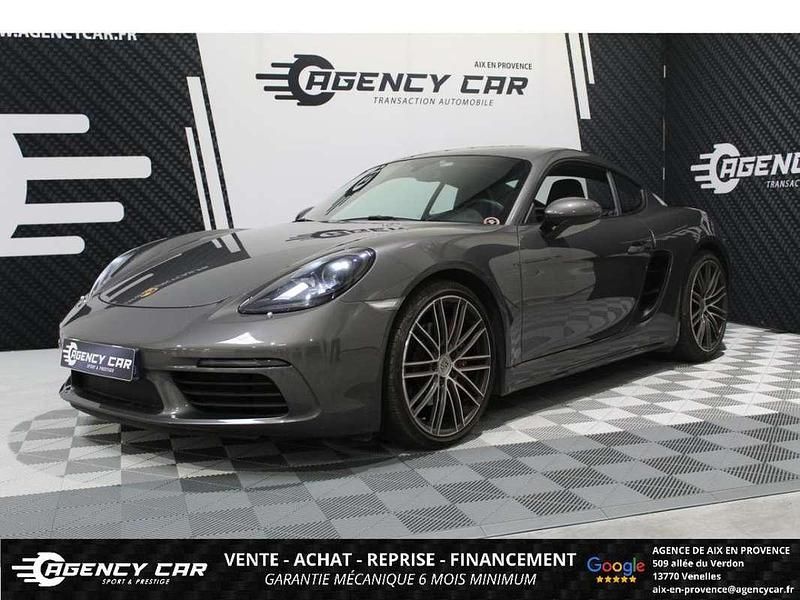 Occasion Porsche 718 Cayman 351 ch (258 kW) 2018 Gris Coupé