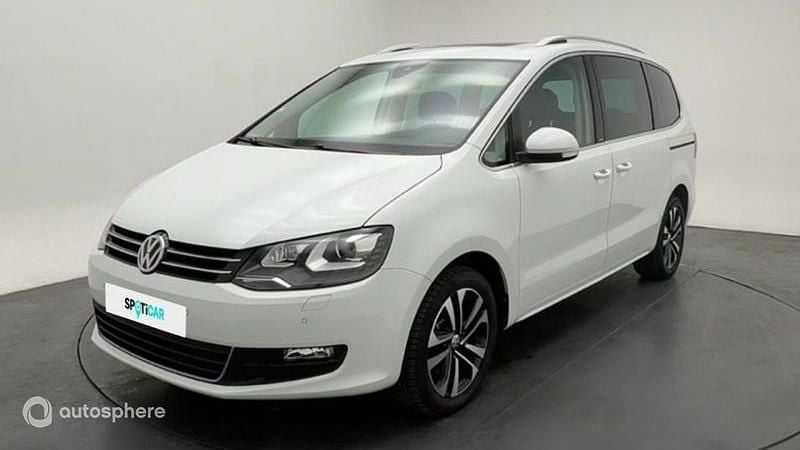 Blanc Utilisé 2020 VW Sharan United Monospace | 28 540 € (Prix juste) - Image 1/4