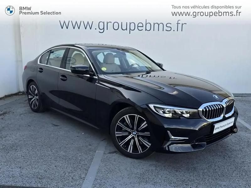 Noir Occasion 2021 BMW 330 Luxury Line Berline | 38 900 € (Bon prix) - Image 1/4