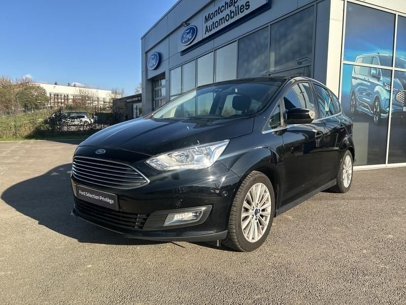 Noir shadow Utilisé 2019 Ford C-MAX Titanium Monospace | 10 999 € (Prix juste) - Image 1/4