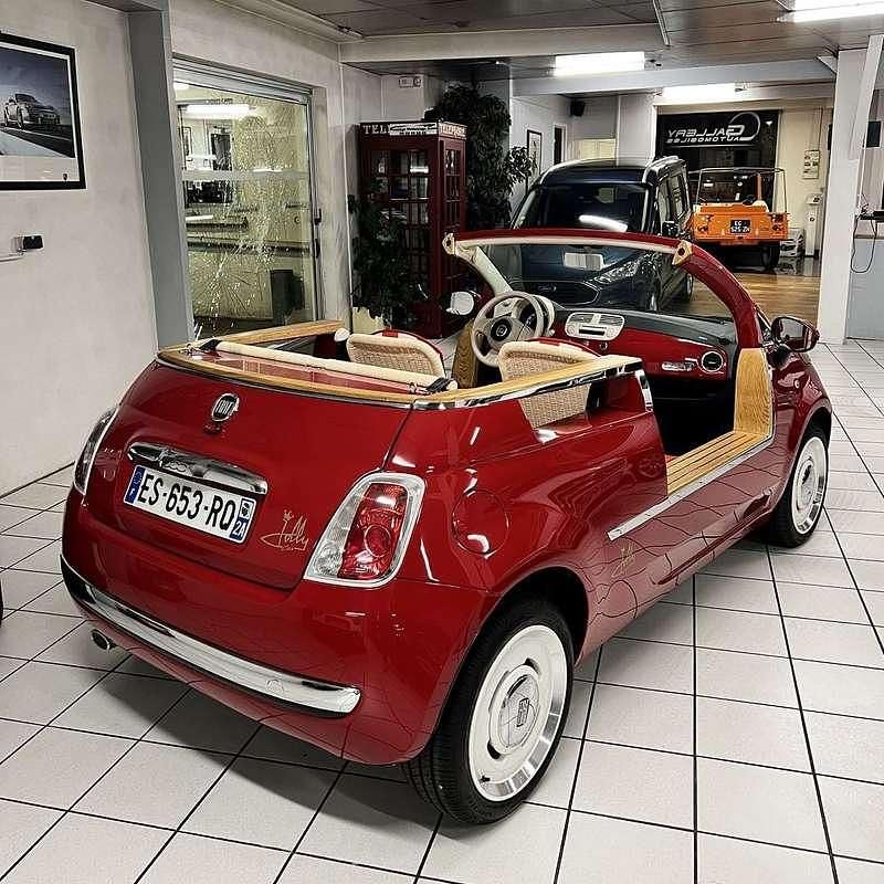 Occasion Fiat 500C 69 ch (50 kW) 2009 Rouge Cabriolet