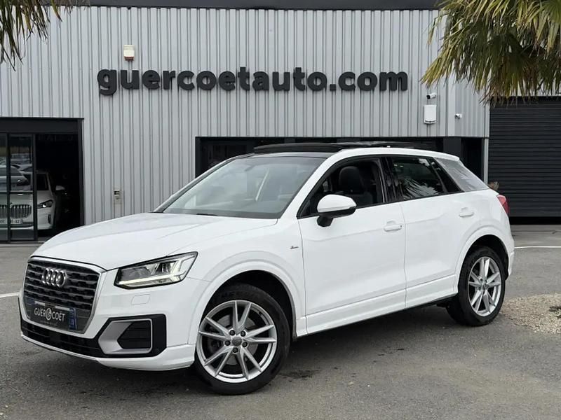 Blanc Utilisé 2018 Audi Q2 S-Line SUV | 21 490 € (Prix assez cher) - Image 1/4