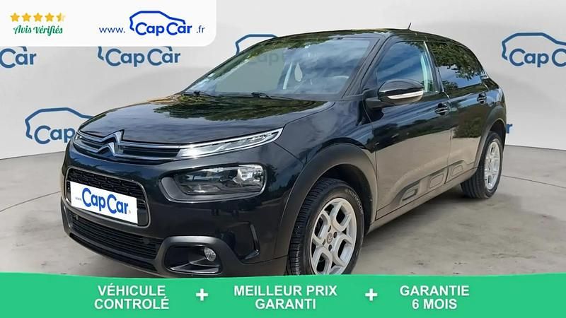 Noir Utilisé 2020 Citroën C4 Cactus PureTech Citadine | 11 190 € (Bon prix) - Image 1/4