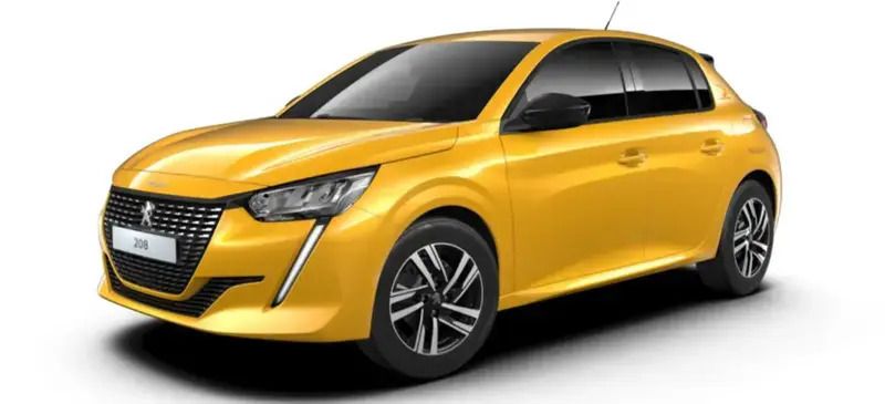 Jaune Utilisé 2022 Peugeot 208 Allure Citadine | 22 890 € - Image 1/4