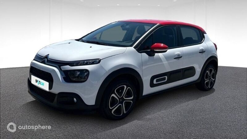 Blanc Utilisé 2023 Citroën C3 PureTech Citadine | 12 218 € (Prix juste) - Image 1/4