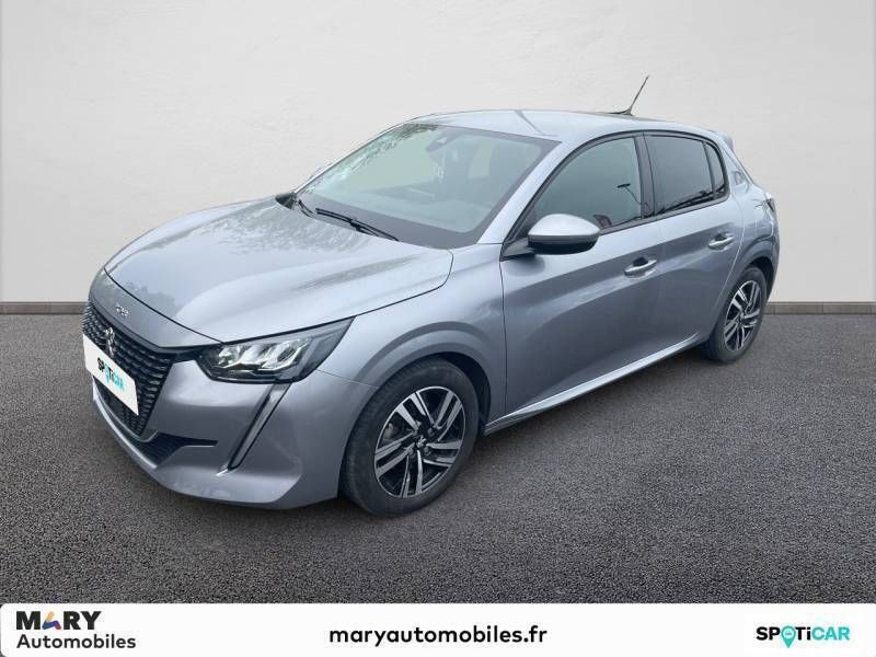 Gris Utilisé 2020 Peugeot 208 Allure Citadine | 14 995 € (Prix juste) - Image 1/3
