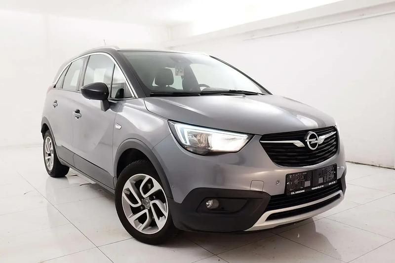 Gris Occasion 2018 Opel Crossland X SUV | 10 950 € (Prix juste) - Image 1/4
