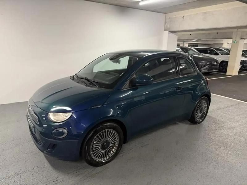 Vert Utilisé 2022 Fiat 500e Berline | 13 990 € (Super prix) - Image 1/4
