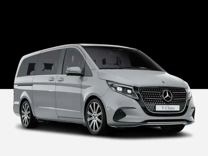 Gris Utilisé 2025 Mercedes V300 Avantgarde Monospace | 86 143 € (Prix cher) - Image 1/4