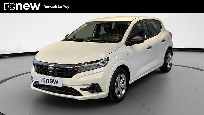 Blanc Occasion 2022 Dacia Sandero Essentiel Citadine | 10 380 € (Super prix) - Image 1/4