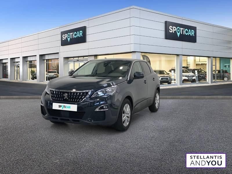 Gris Utilisé 2019 Peugeot 3008 Business-Line | 17 589 € (Bon prix) - Image 1/4