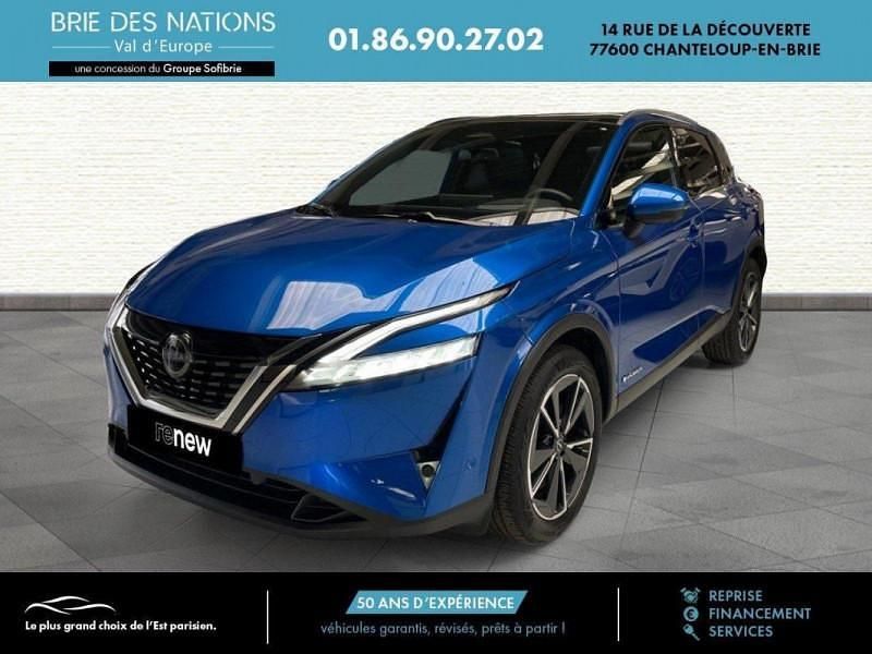 Bleu Utilisé 2023 Nissan Qashqai Tekna SUV | 30 890 € (Prix juste) - Image 1/4