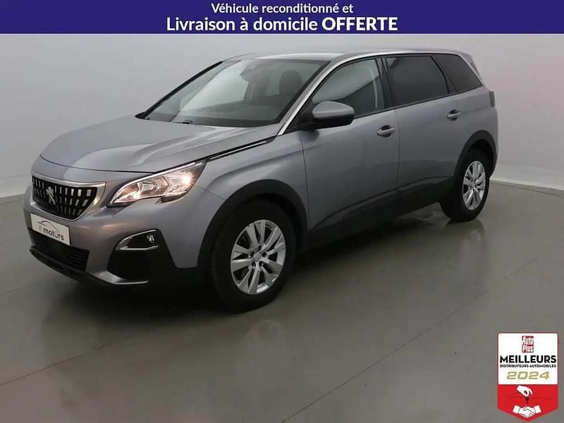 Gris Utilisé 2020 Peugeot 5008 Active Monospace | 17 500 € (Prix juste) - Image 1/4