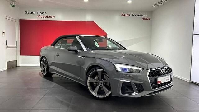 Gris quantum Utilisé 2022 Audi A5 Cabriolet S-Line Cabriolet | 41 980 € - Image 1/3