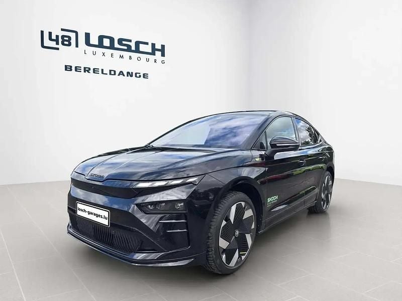 Noir Utilisé 2025 Skoda Enyaq iV RS SUV | 53 323 € (Prix juste) - Image 1/4