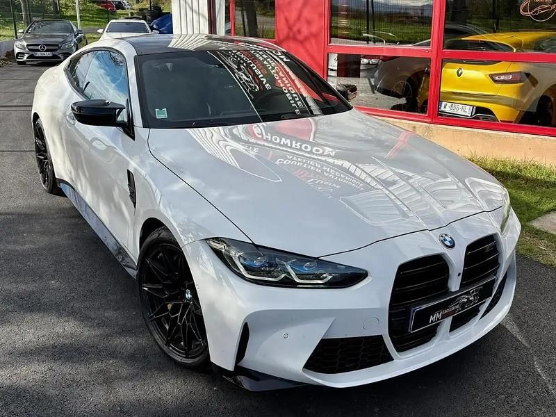 Blanc Utilisé 2021 BMW M4 Coupé | 103 990 € - Image 1/4