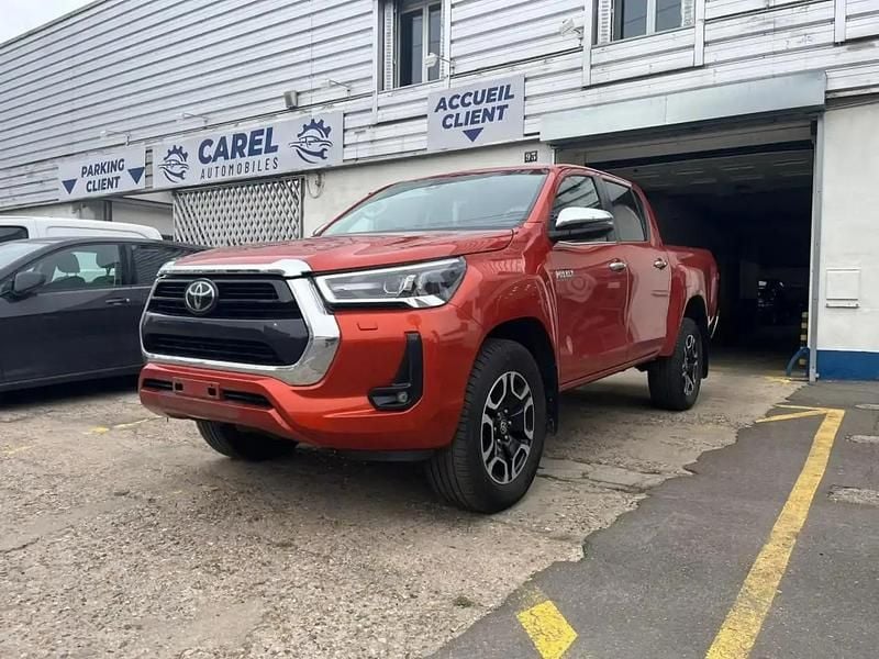 Occasion Toyota HiLux 205 ch (150 kW) 2022 Orange Pick-up