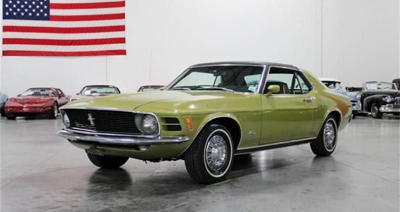 Occasion Ford Mustang 290 ch (213 kW) 1970 Vert Cabriolet