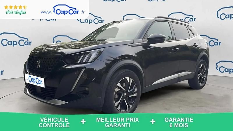 Noir Utilisé 2021 Peugeot 2008 GT SUV | 19 990 € (Prix juste) - Image 1/4