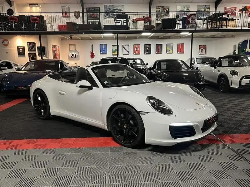 Blanc Occasion 2016 Porsche 911 Carrera Cabriolet Cabriolet | 104 900 € - Image 1/4