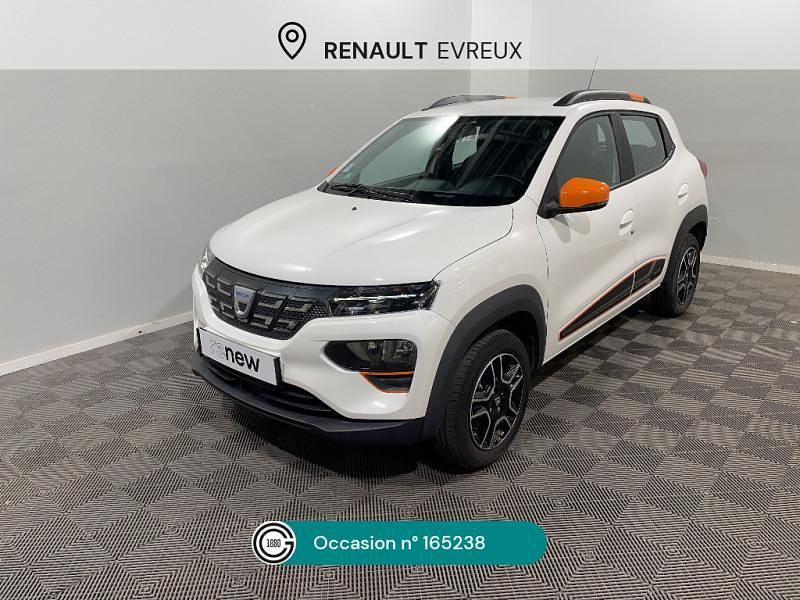 Blanc Utilisé 2021 Dacia Spring Comfort Plus Citadine | 13 490 € (Prix cher) - Image 1/4