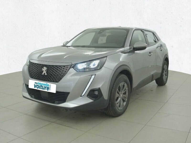 Gris Occasion 2021 Peugeot e-2008 Business-Line SUV | 18 699 € (Prix assez cher) - Image 1/4