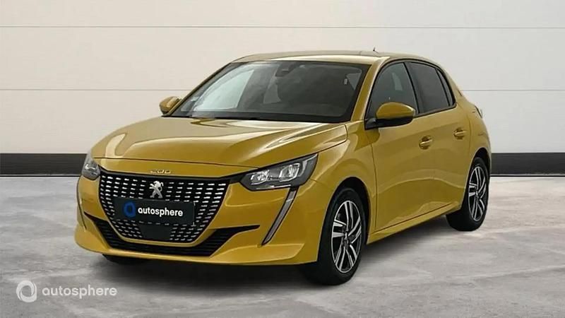 Jaune Occasion 2021 Peugeot 208 Allure Citadine | 13 999 € (Prix juste) - Image 1/4