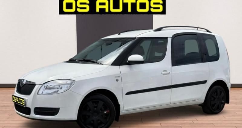 Blanc Utilisé 2009 Skoda Roomster Ambition Monospace | 4 990 € - Image 1/4
