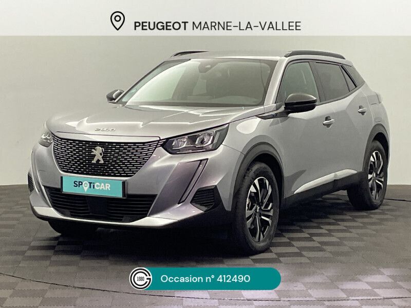 Gris Utilisé 2022 Peugeot e-2008 Allure SUV | 21 980 € (Prix juste) - Image 1/4