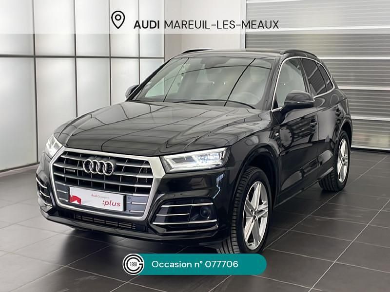 Noir mythic métallisé Utilisé 2020 Audi Q5 S-Line SUV | 36 990 € (Prix juste) - Image 1/4