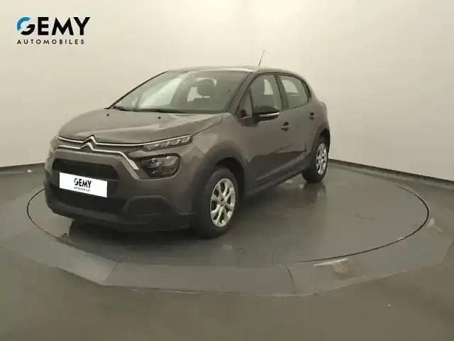 Gris Utilisé 2021 Citroën C3 Feel Citadine | 9 034 € (Bon prix) - Image 1/4