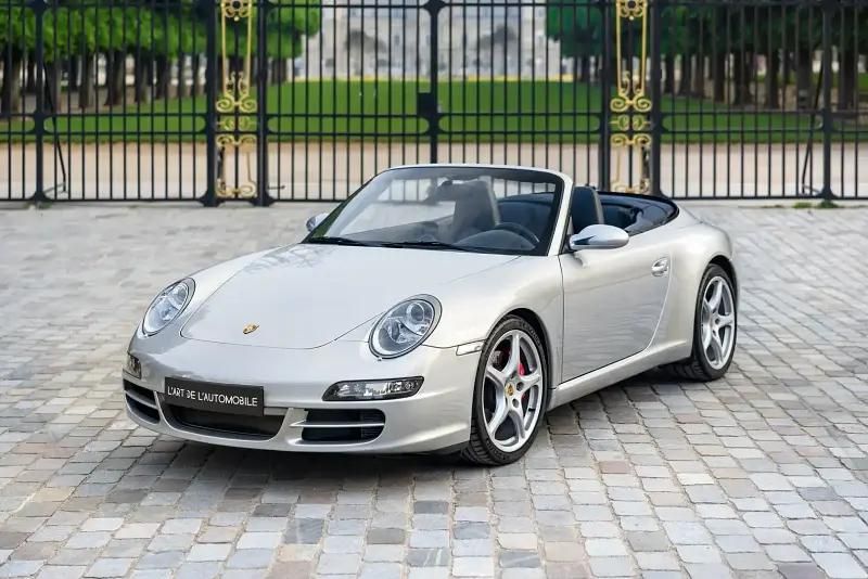 Argent Utilisé 2006 Porsche 911 Carrera S Cabriolet Cabriolet | 69 900 € (Prix juste) - Image 1/4