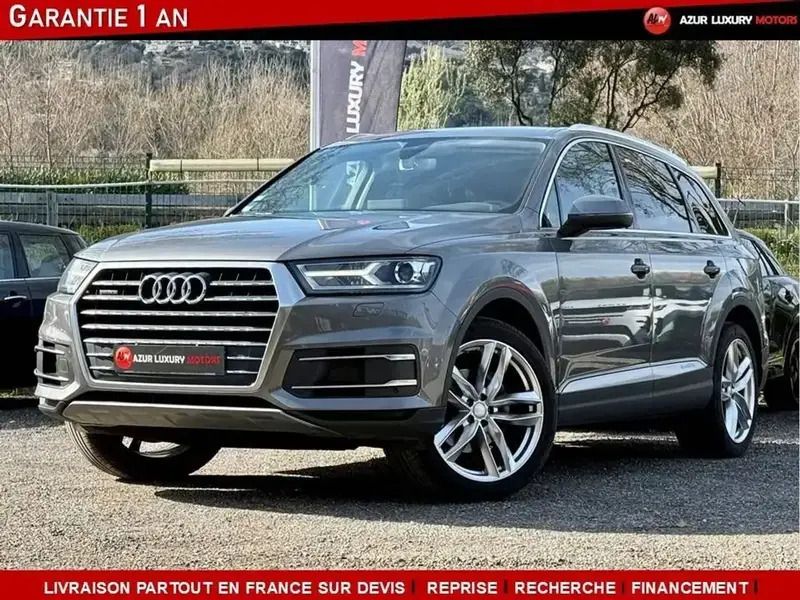 Gris Utilisé 2016 Audi Q7 Ambition SUV | 31 990 € - Image 1/4