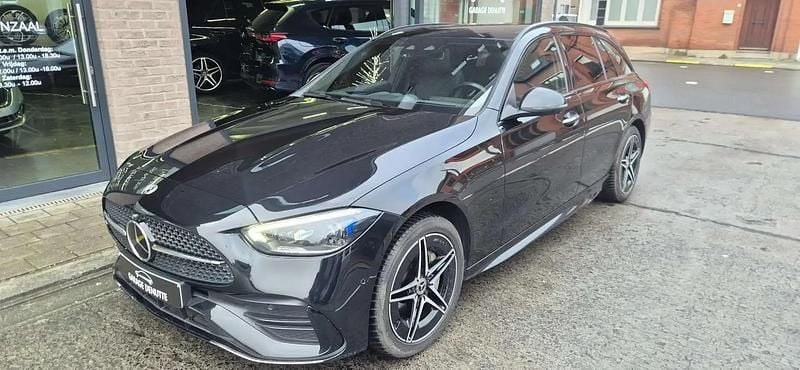 Noir Occasion 2022 Mercedes C300e AMG line Break | 41 000 € (Bon prix) - Image 1/4