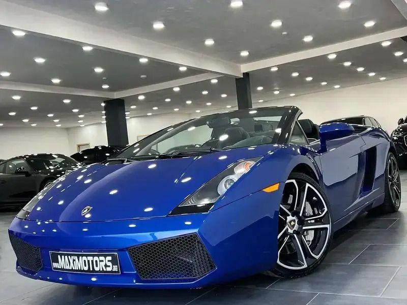 Bleu Utilisé 2010 Lamborghini Gallardo Cabriolet | 99 990 € - Image 1/4