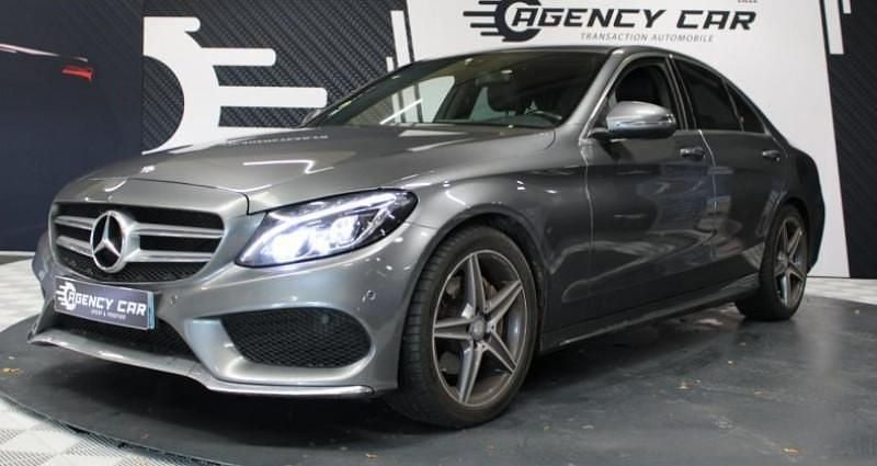 Gris Occasion 2017 Mercedes C200 AMG Berline | 19 980 € (Prix juste) - Image 1/4