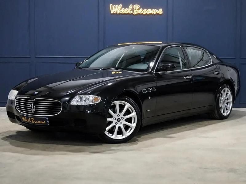 Noir Utilisé 2007 Maserati Quattroporte Berline | 19 900 € (Prix juste) - Image 1/4