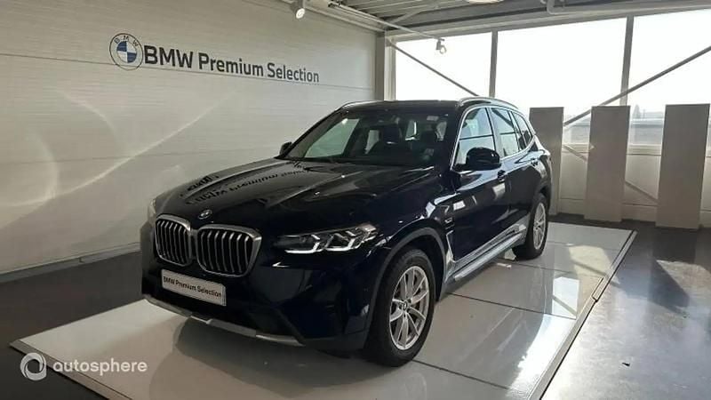 Bleu Utilisé 2022 BMW X3 xLine SUV | 41 990 € (Bon prix) - Image 1/4