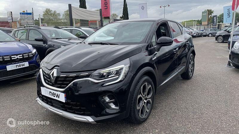 Noir Utilisé 2022 Renault Captur Techno SUV | 15 999 € (Prix juste) - Image 1/4