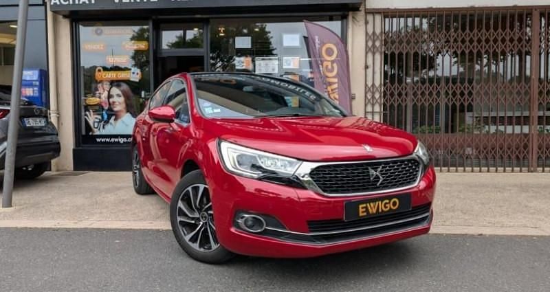 Rouge Utilisé 2016 DS Automobiles DS4 Berline | 8 990 € (Bon prix) - Image 1/4