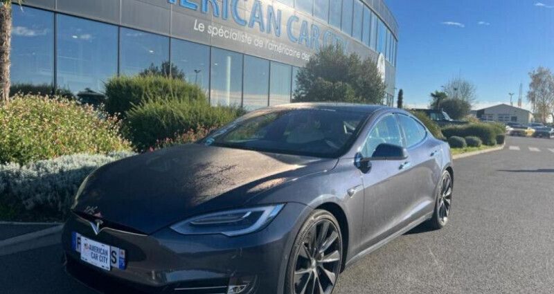 Gris Utilisé 2020 Tesla Model S Long Range AWD Berline | 54 990 € (Prix juste) - Image 1/4