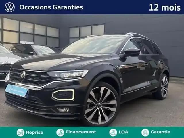 Noir intense nacrée Occasion 2022 VW T-Roc R-line SUV | 27 980 € (Prix juste) - Image 1/4
